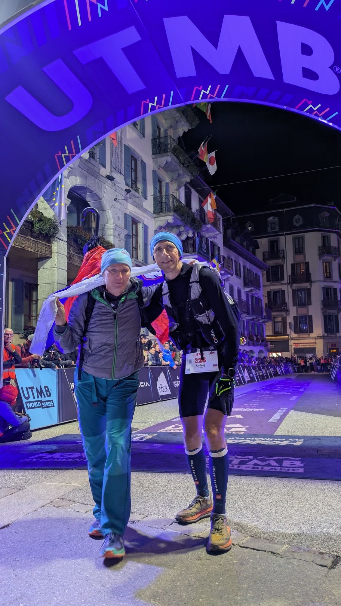 Andrej Nastran v cilju