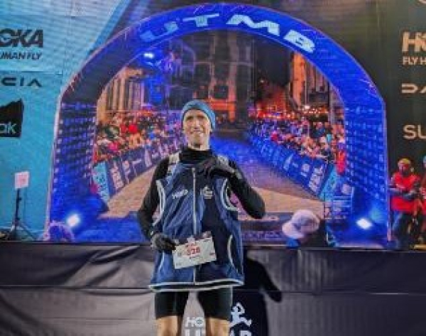 Epsko popotovanje Andreja Nastrana na tekmi UTMB v Chamonixu