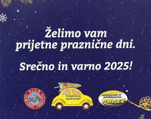 Srečno in varno 2025