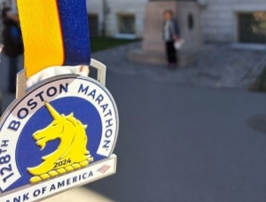 Jože Marolt odtekel Bostonski maraton