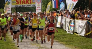 Na vrh Grintovca sta letos najhitreje pritekla Nejc Kuhar in Mojca Koligar